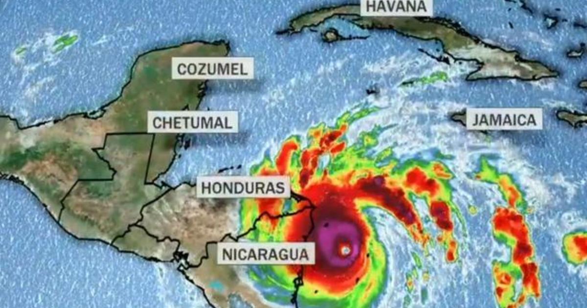 Hurricane Iota upgraded to Category 5 storm as it nears Central America