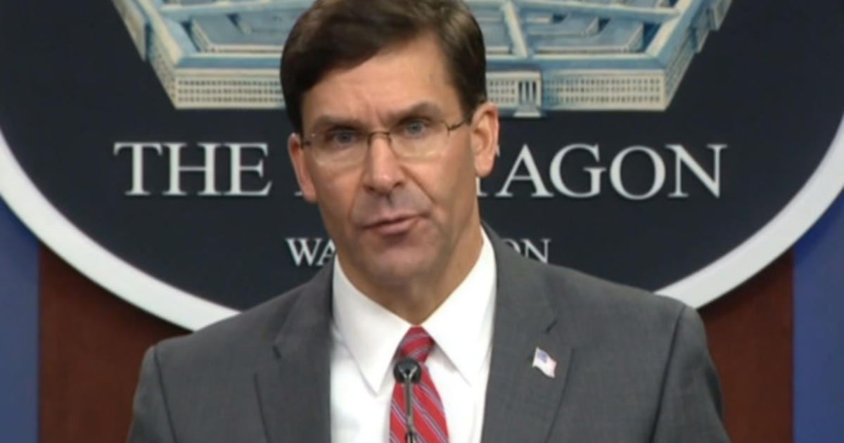 Trump fires Secretary of Defense Mark Esper