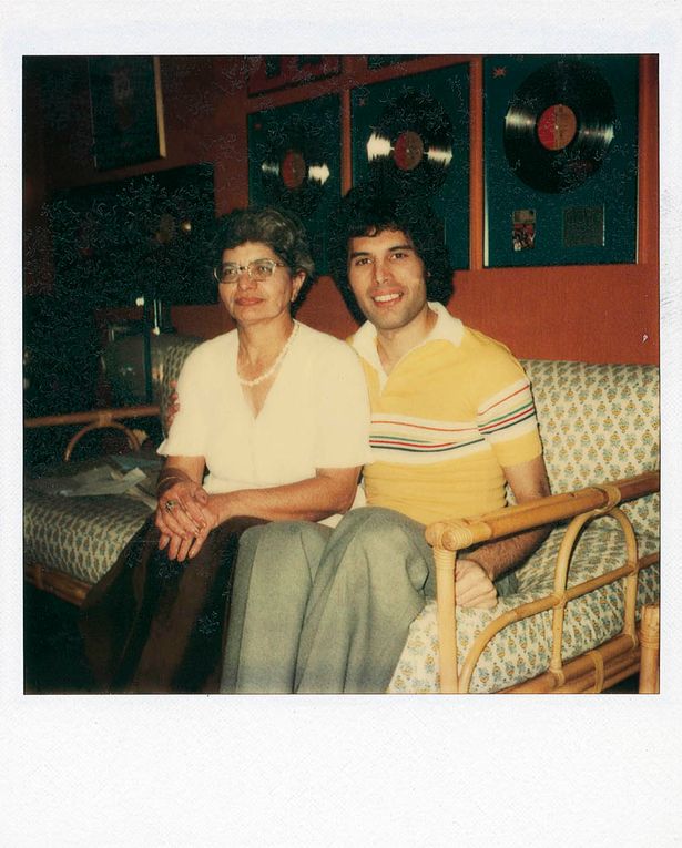 Freddie Mercury and his Mother, Jer Bulsara