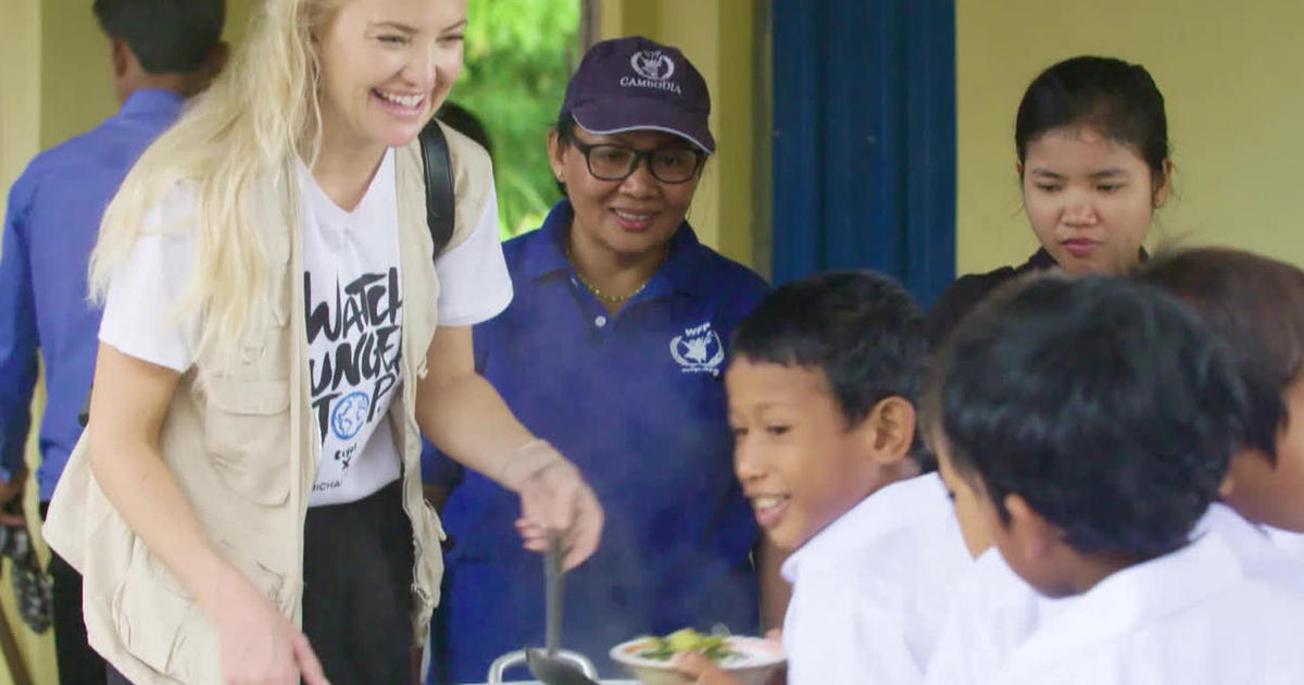 Kate Hudson on being a World Food Programme ambassador