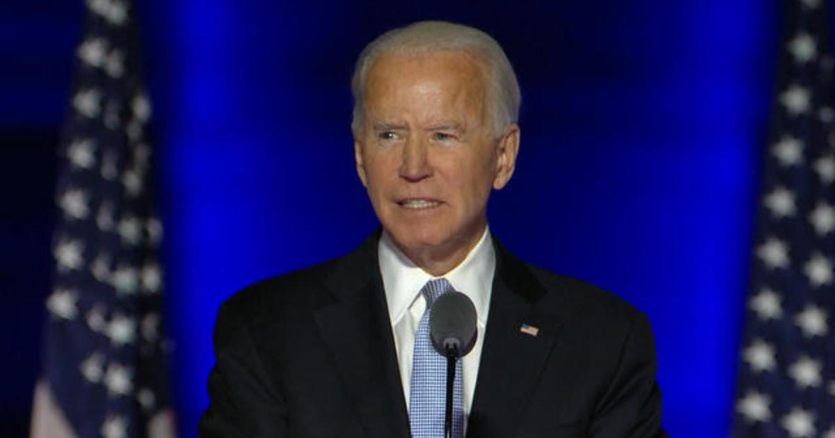 Former Vice President Joe Biden projected winner of 2020 presidential election