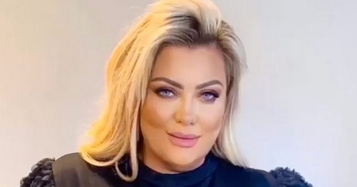 Slimmed down Gemma Collins shows her tiny waist after three-stone weight loss