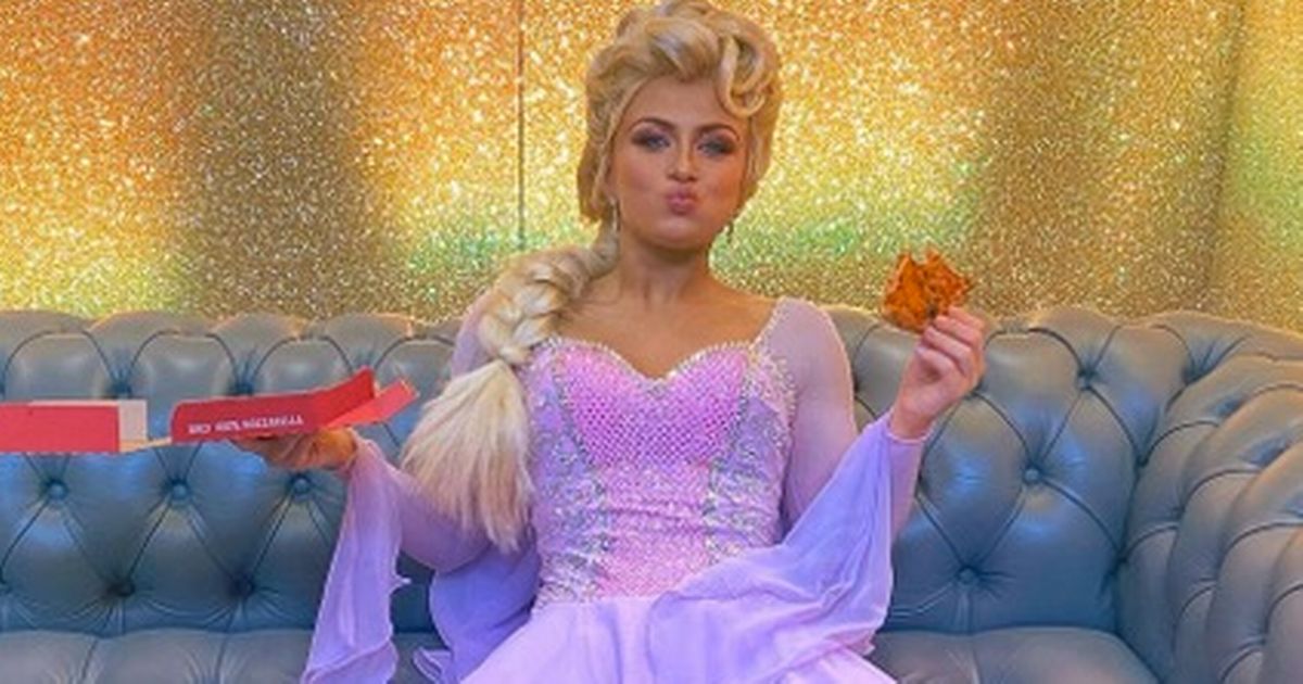 Strictly’s Maisie Smith scoffs pizza and jokes she’s ‘nailed ladylike’ pose