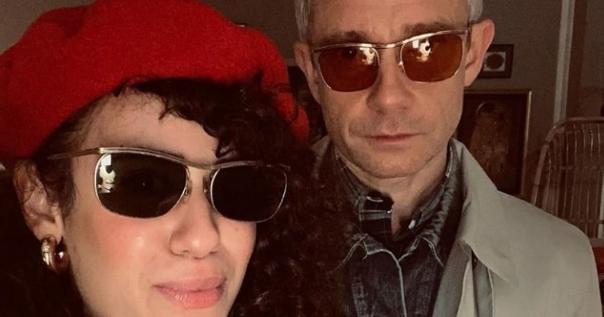 Sherlock star Martin Freeman linked to French actress decades younger than him