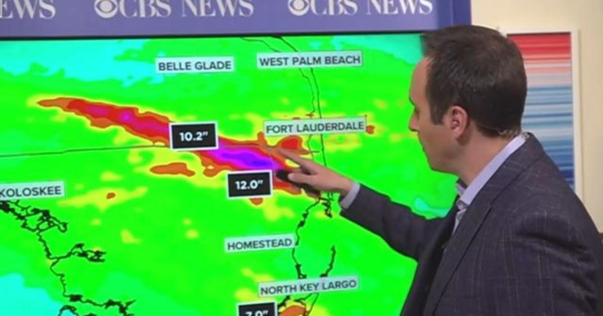 Tropical Storm Eta lashing South Florida