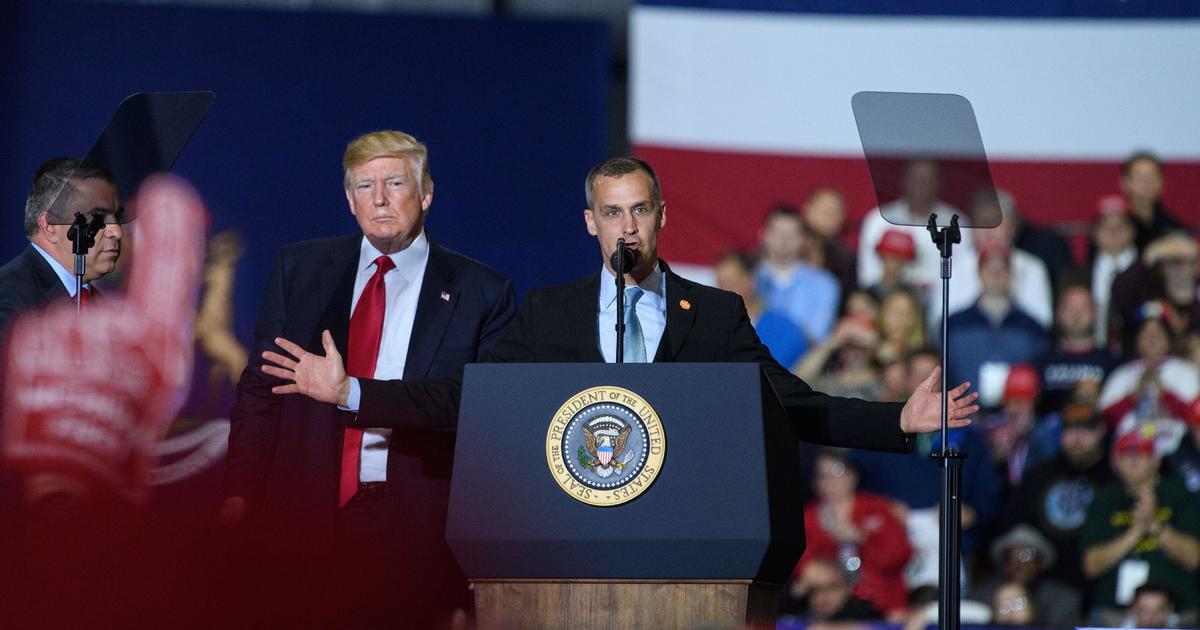 Trump 2020 adviser Cory Lewandowski tests positive for COVID-19