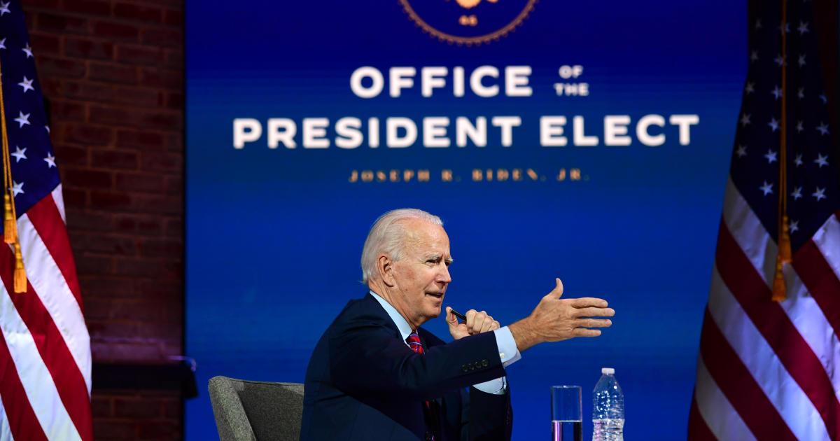 Biden says his team is already talking with the Trump administration