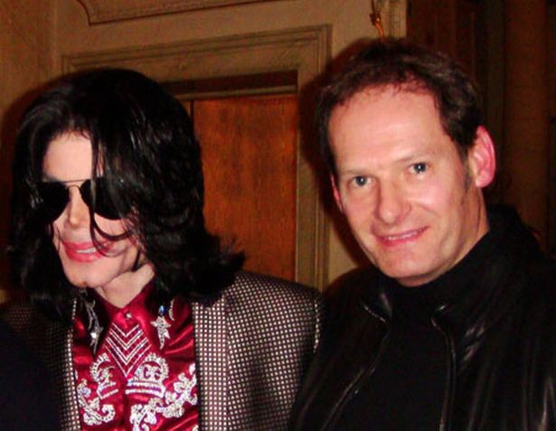 Michael Jackson and Mark Lester