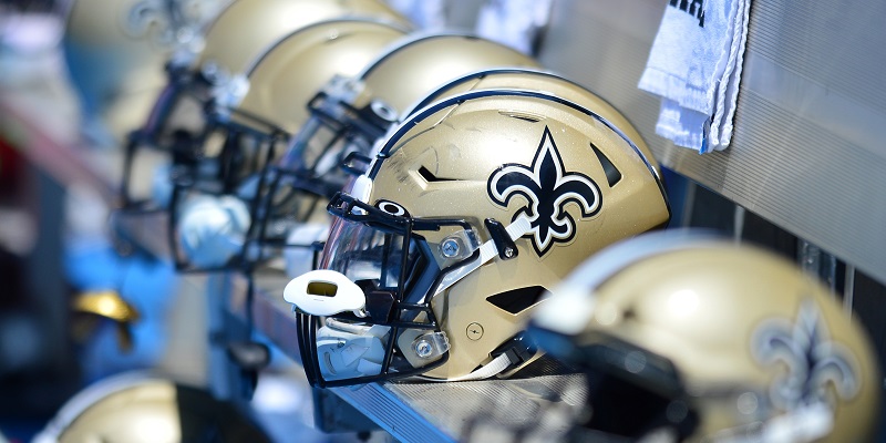 Saints, helmet