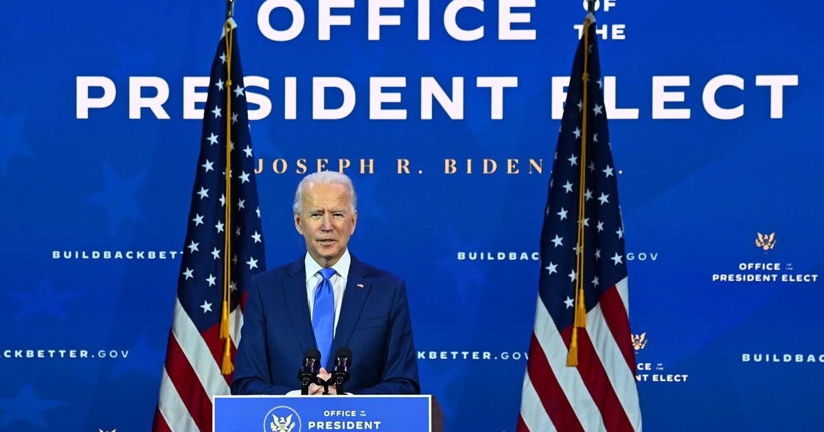 Watch Live: Biden to address the nation after Electoral College votes