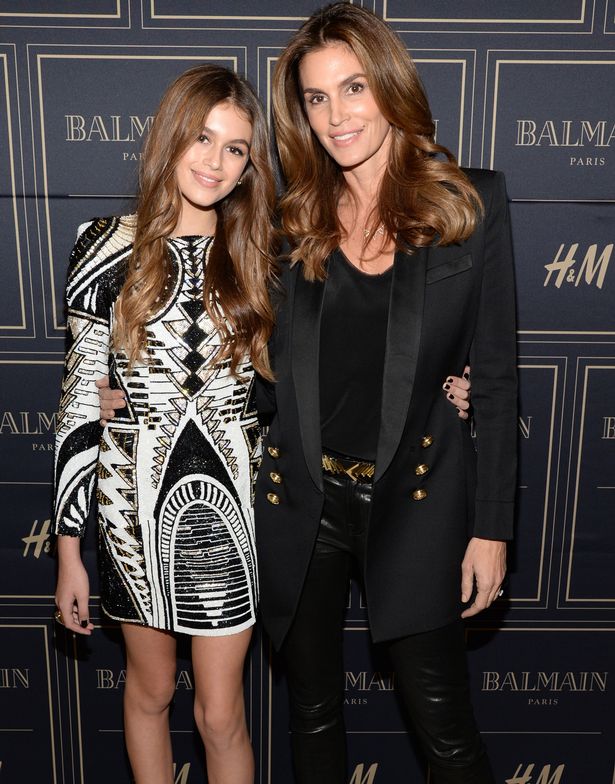 Kaia Gerber and mum Cindy Crawford