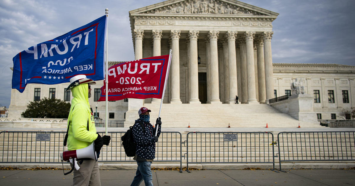 Four states ask Supreme Court to reject a lawsuit seeking to overturn their election results