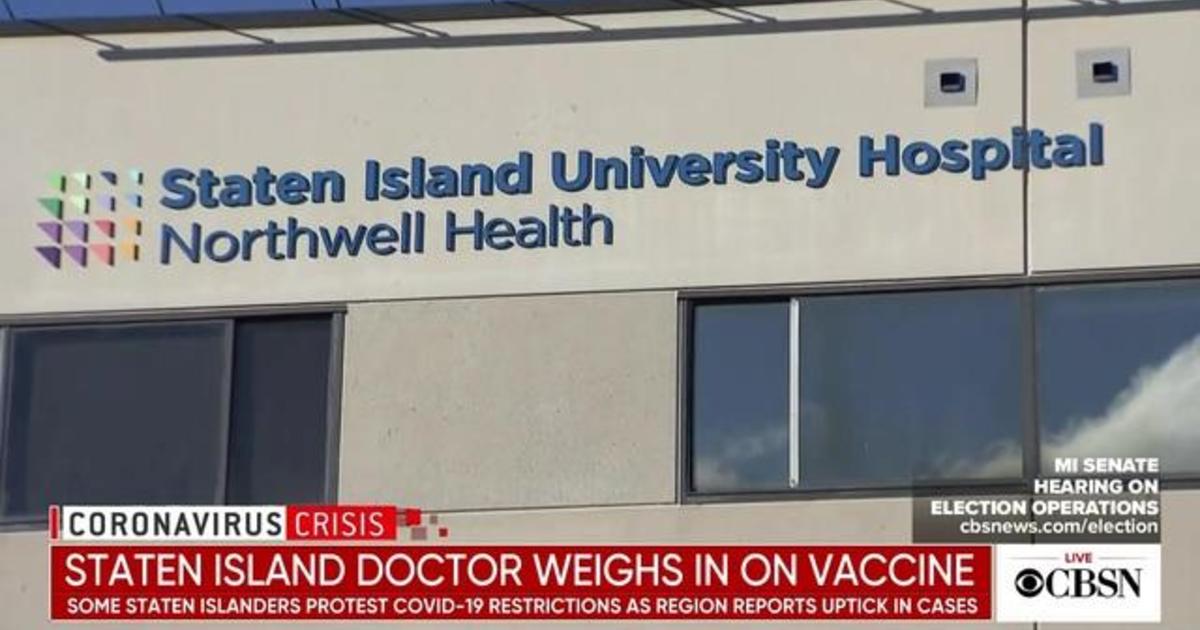 Staten Island doctor weighs in on vaccine as cases surge in NYC borough