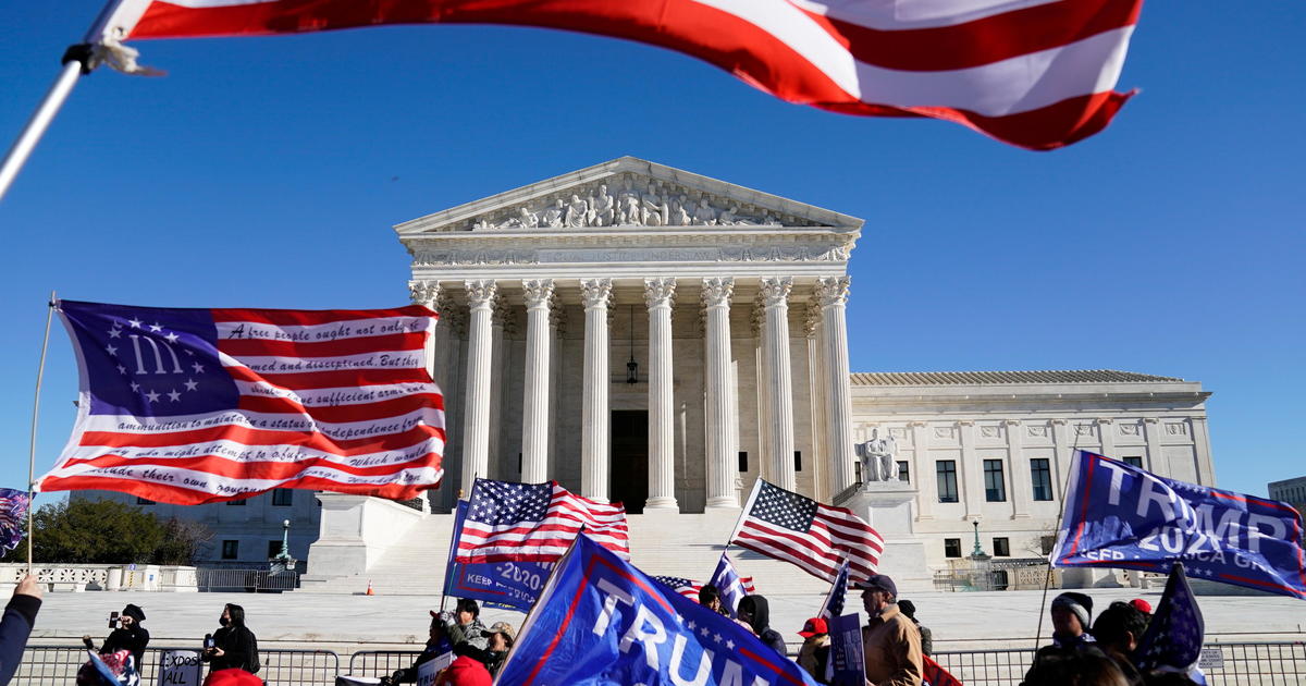 SCOTUS rejects Texas bid to overturn election results in 4 states