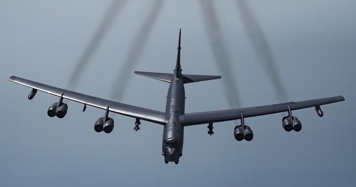 U.S. B-52H bombers fly to Middle East in mission to deter Iran