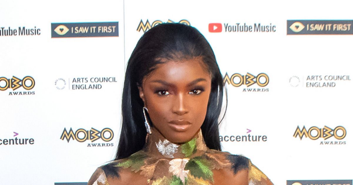 Leomie Anderson wows in totally sheer bodysuit with strategically placed leaves