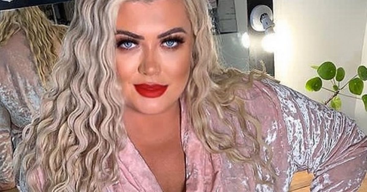 Gemma Collins teases fans as she flogs her new festive diva dressing gowns