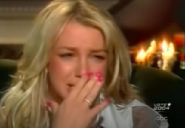 Britney's heartbreak was clear for all the see in the ABC interview