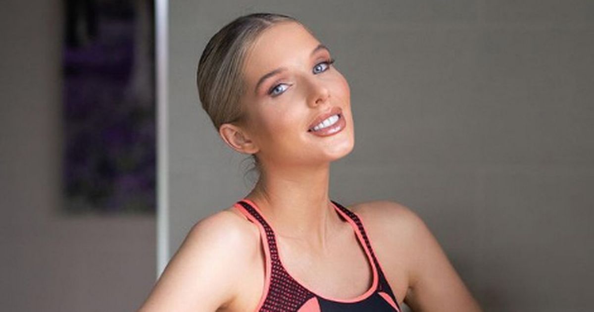 Pregnant Helen Flanagan oozes radiance as she cradles bump in sportswear