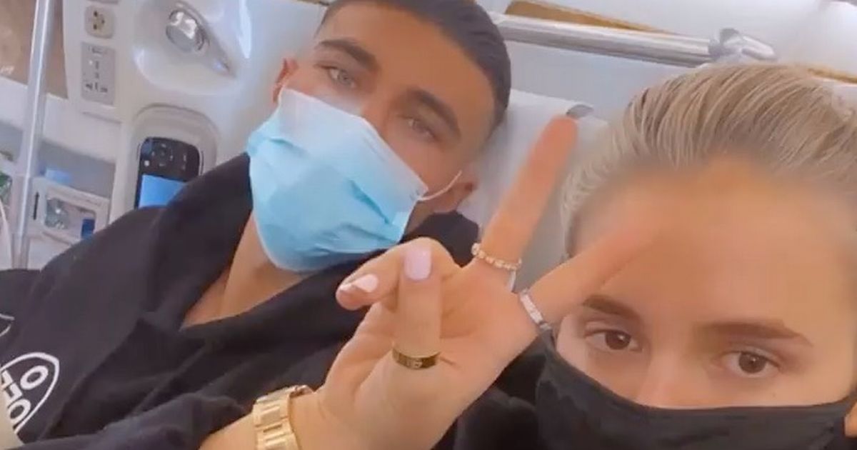 Molly-Mae Hague and Tommy Fury jet off to Dubai in first class for lavish trip