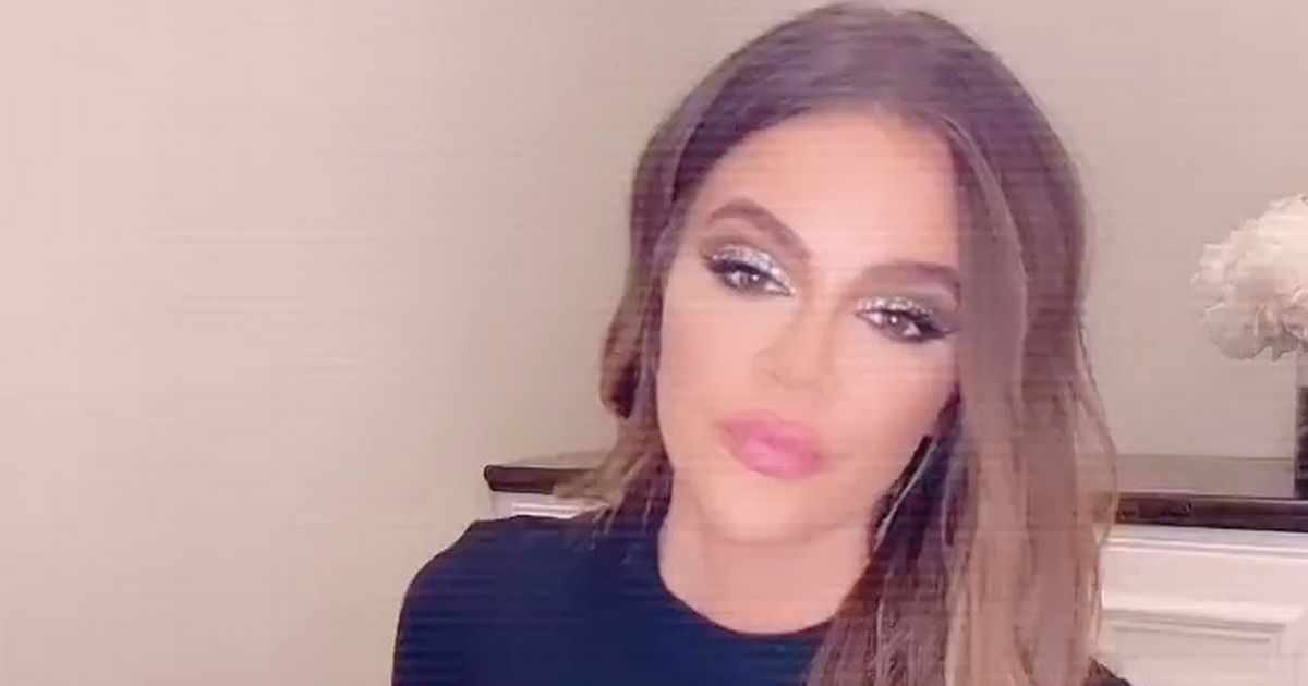 Khloe Kardashian looks totally different as she’s transformed by eye make-up