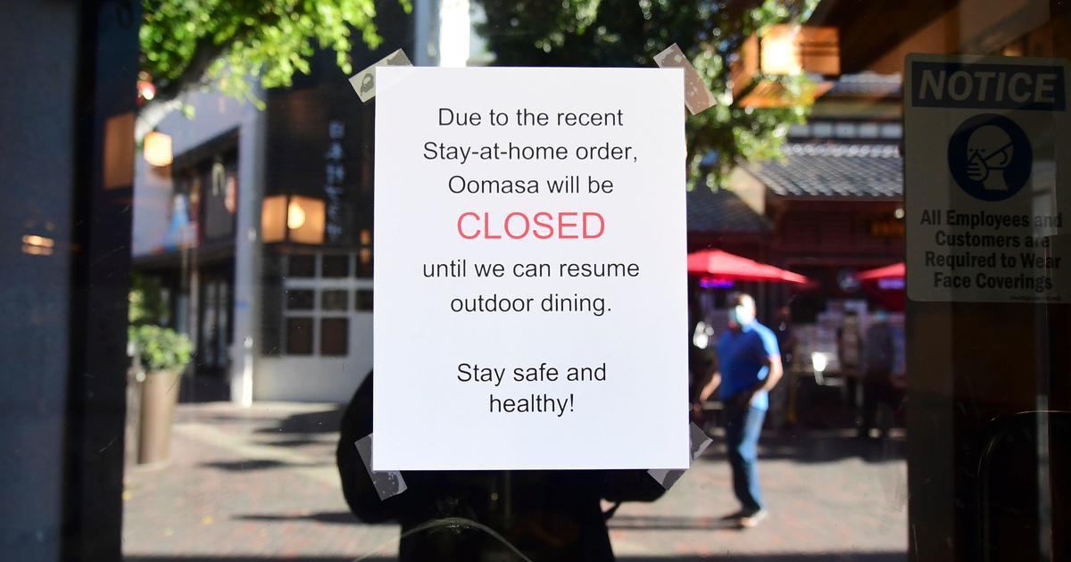 10,000 restaurants around the U.S. have closed since September