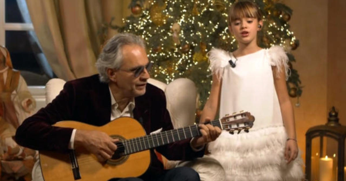 Andrea Bocelli and daughter starring in online Christmas concert