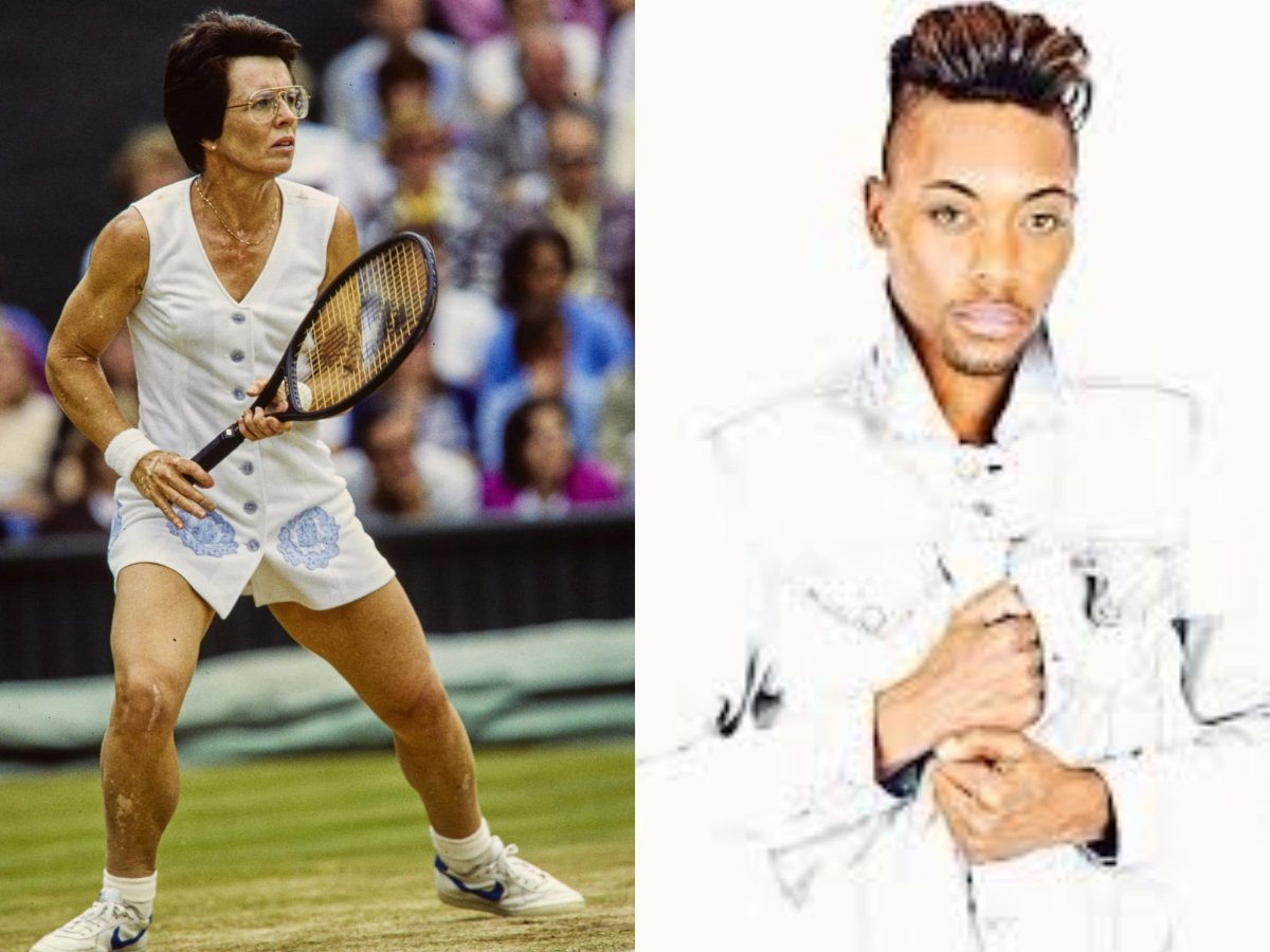 Billie Jean King Congratulates First Black, Openly Gay Tennis Player Lendale Johnson