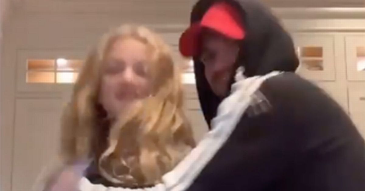 Peter Andre acts the embarrassing dad as he crashes Princess’ TikTok video