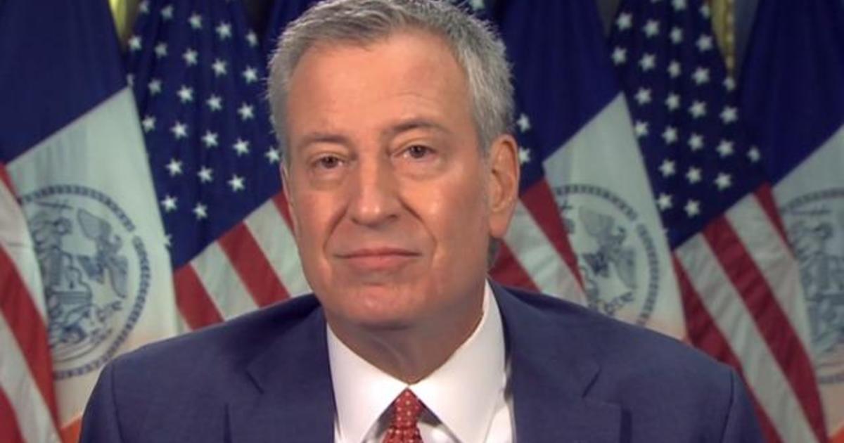 Watch Live: NYC mayor holds COVID-19 briefing