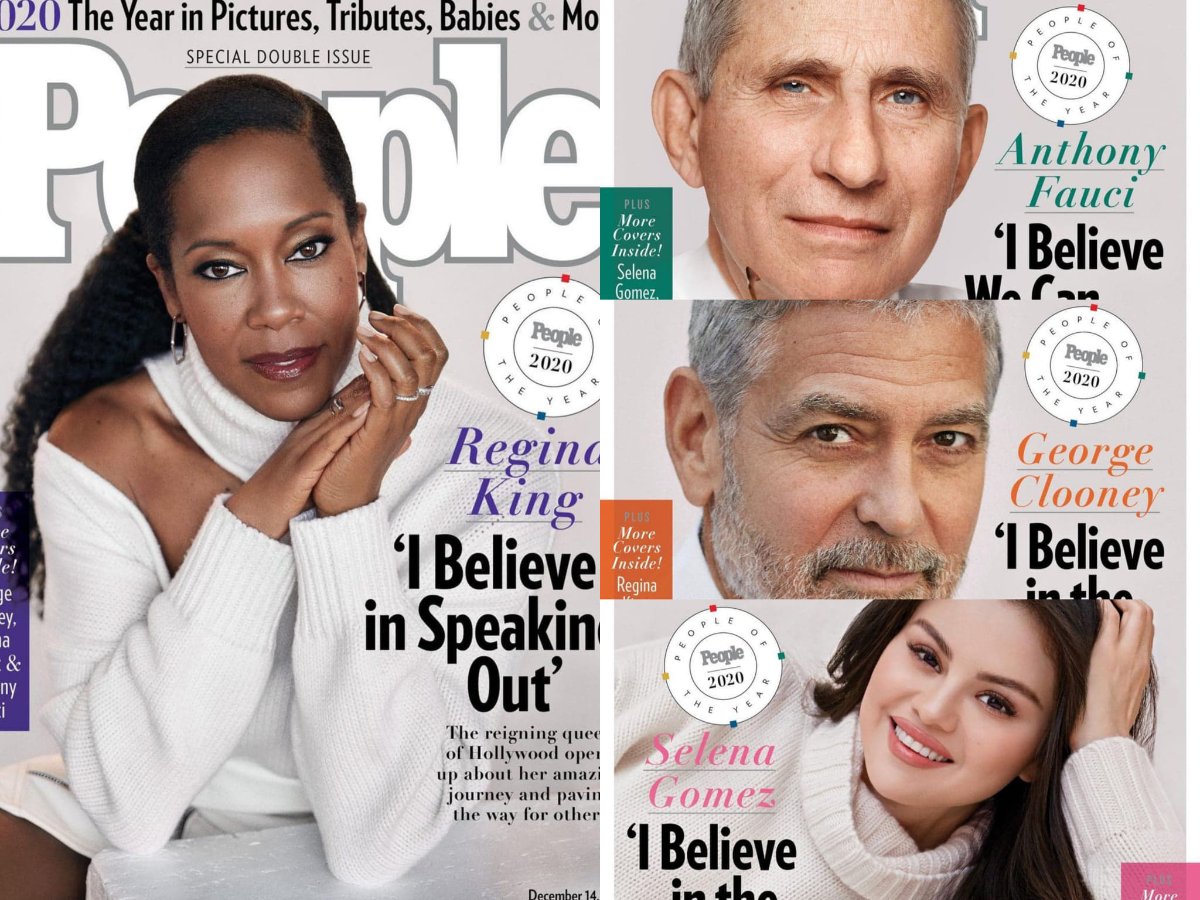 Regina King, Dr. Fauci, George Clooney, And Selena Gomez Named People Of The Year For 2020