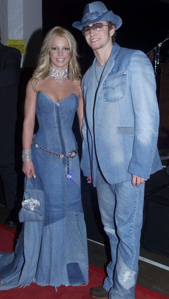 Britney Spears and Justin Timberlake had couples' dressing nailed