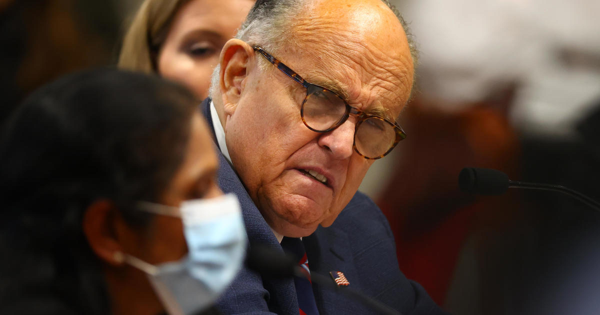 Rudy Giuliani tests positive for COVID-19, Trump says