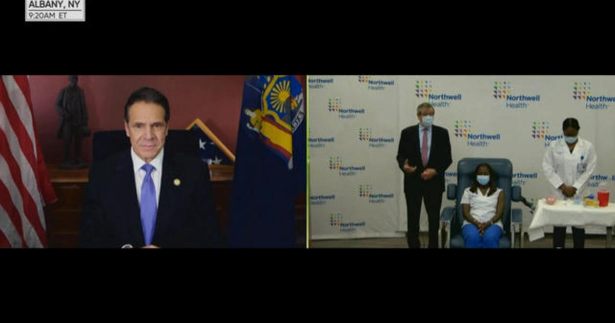 New York Governor Andrew Cuomo announces state’s COVID-19 vaccine rollout