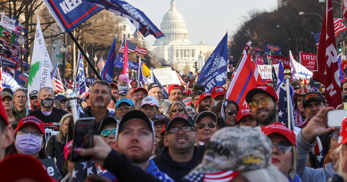 Thousands gather in Washington D.C. to show support for Trump