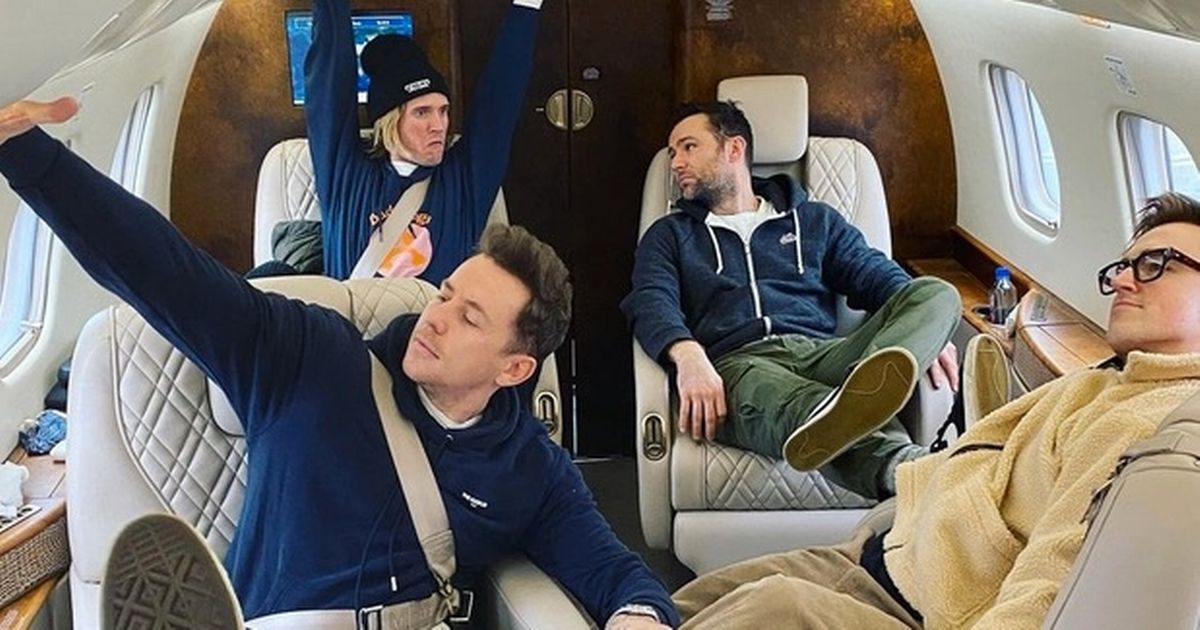 Tom Fletcher takes private jet to McFly gig before Giovanna’s I’m A Celeb final