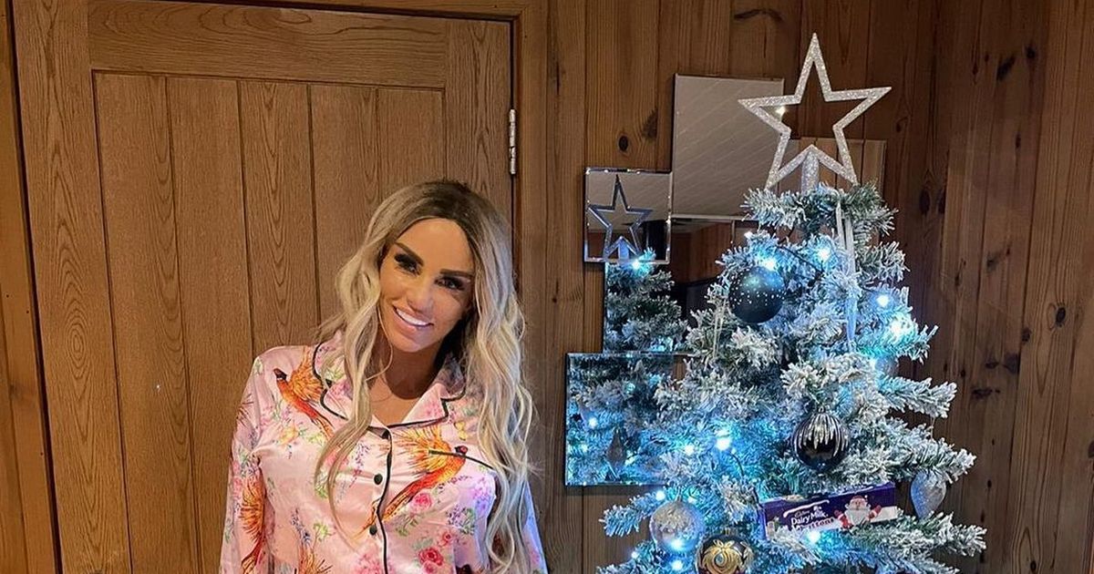 Katie Price celebrates having her 5 kids at home on Christmas this year