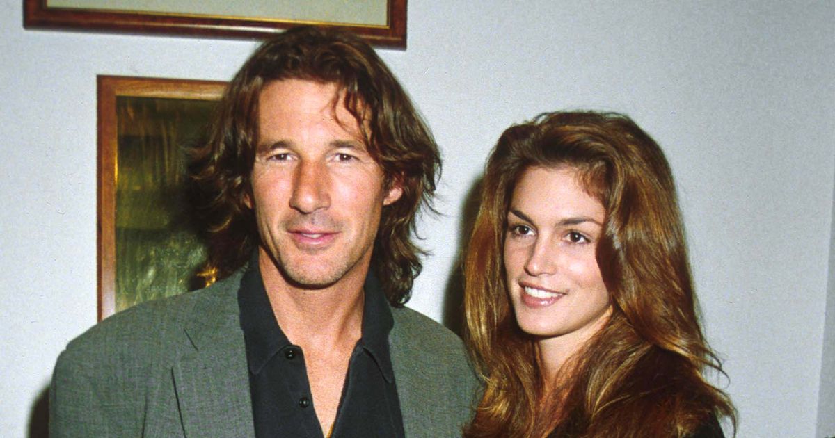 Cindy Crawford and Richard Gere’s whirlwind wedding in Vegas with tin foil rings