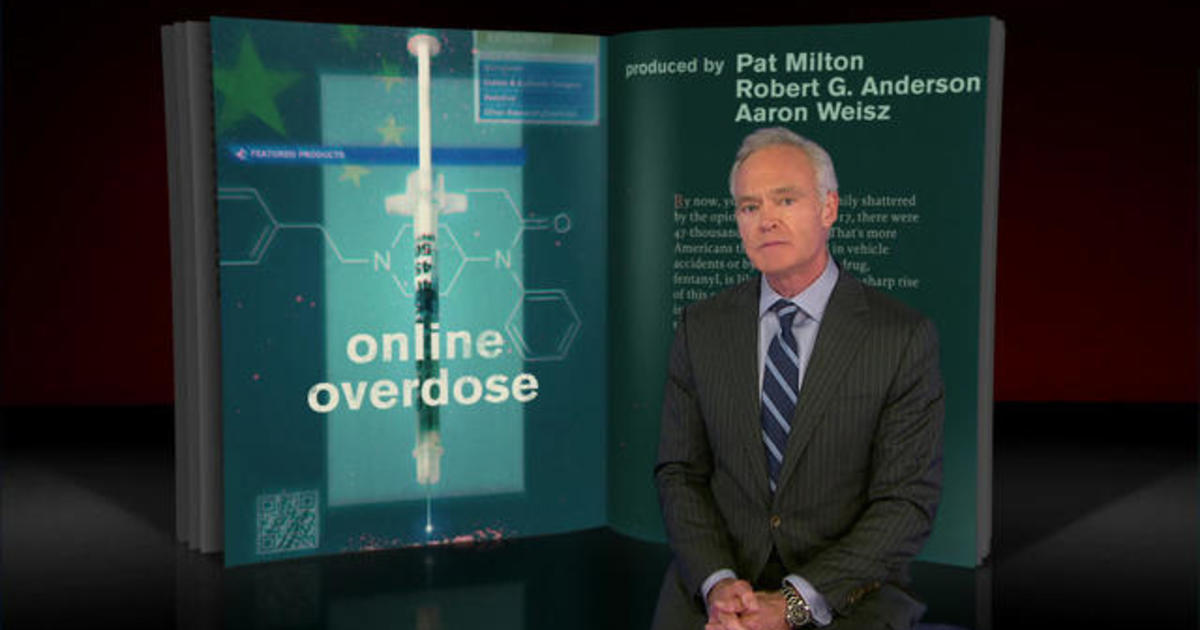 60 Minutes Archives: Buying fentanyl online from China