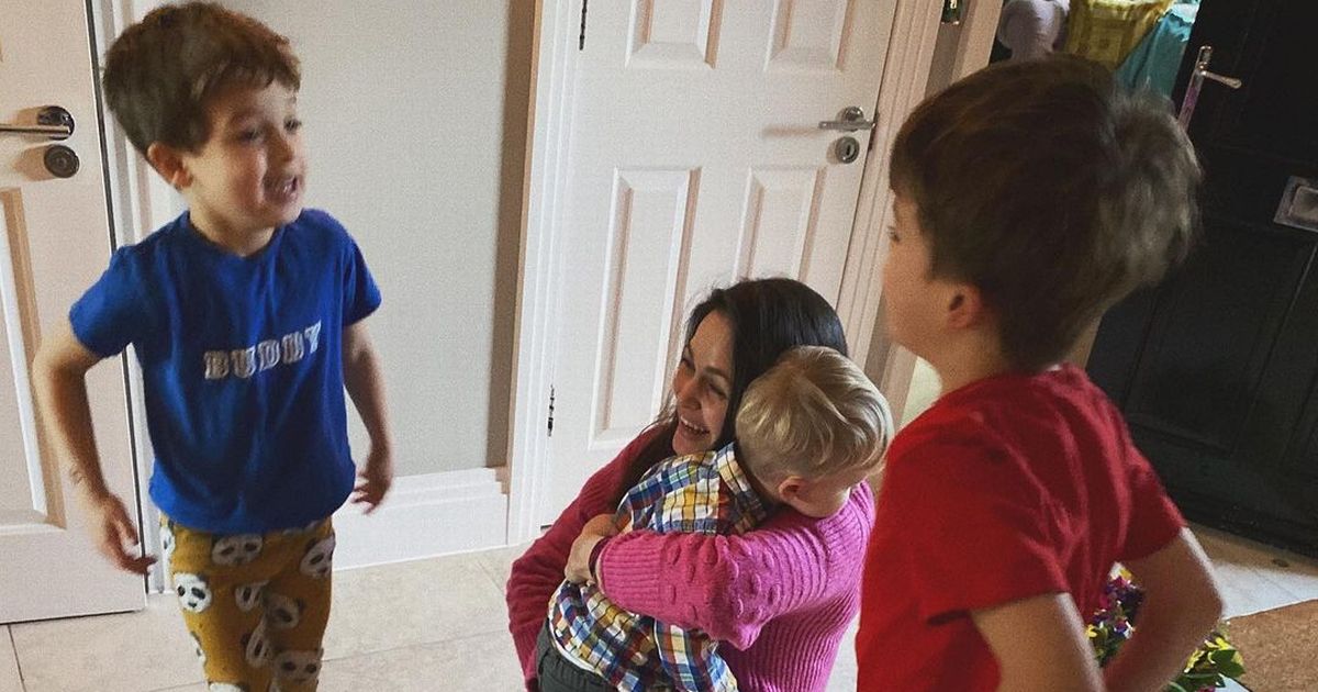 I’m A Celeb winner Giovanna Fletcher reunites with her kids in adorable snaps