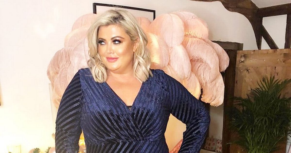 Gemma Collins’ epic pink barn conversion with glittery gorilla