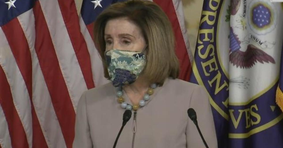 Pelosi says lawmakers have made “great progress” on COVID relief bill