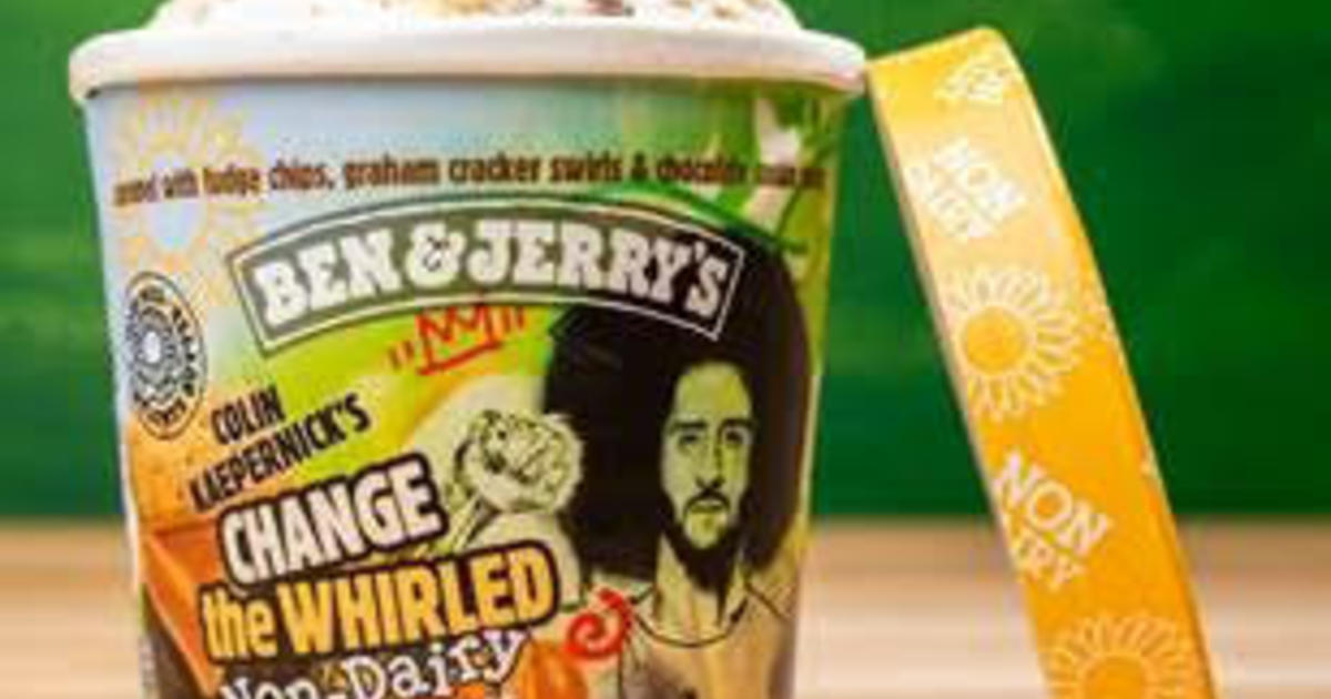 Ben & Jerry’s debuts ice cream honoring Colin Kaepernick