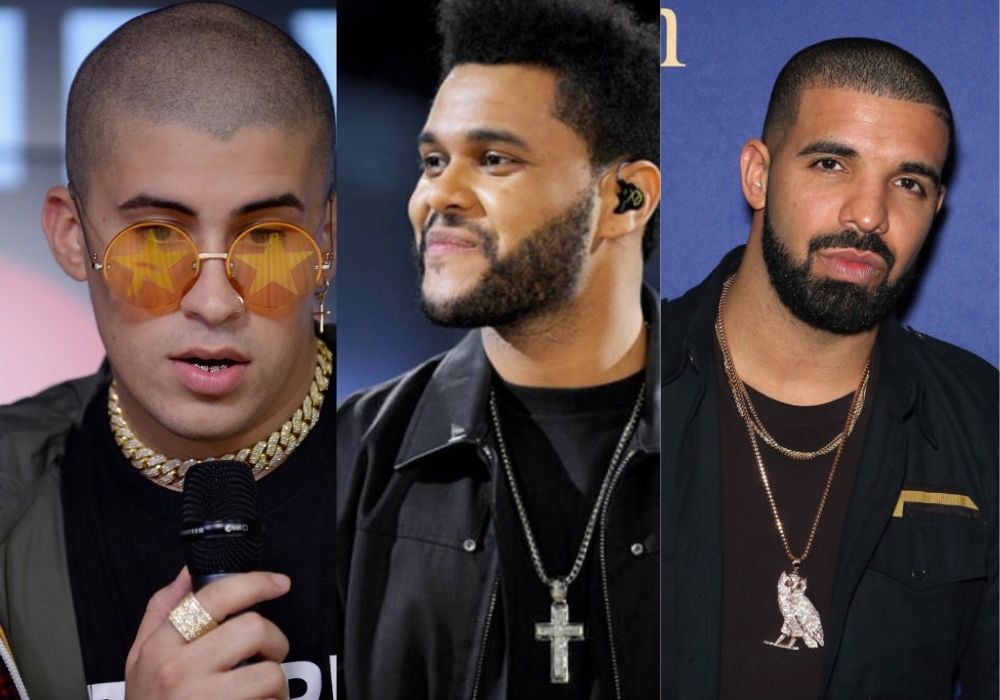 Bad Bunny The Weeknd And Drake Are Among The Most Listened To On Spotify This Year