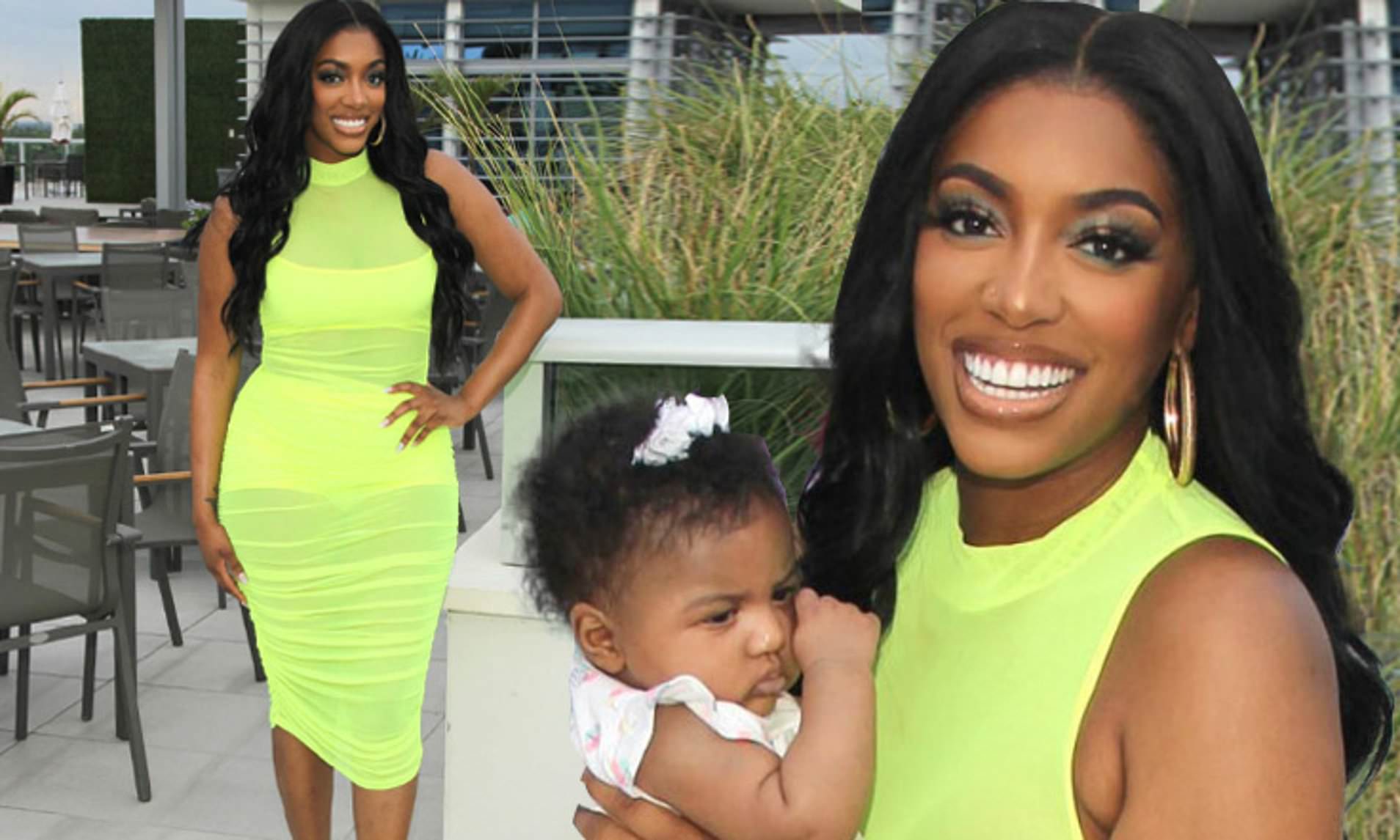 Porsha Williams Is The Queen, And Baby Girl PJ Is Her Princess In This Christmas Photo Session