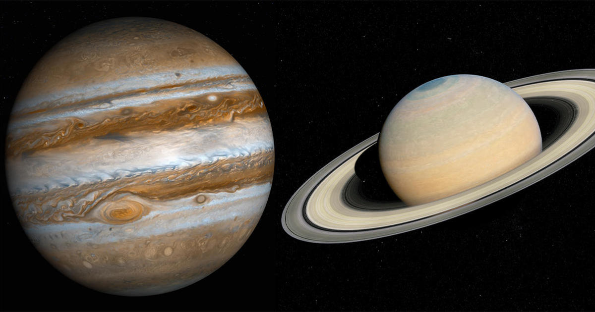 Jupiter and Saturn will form the first “double planet” in 800 years