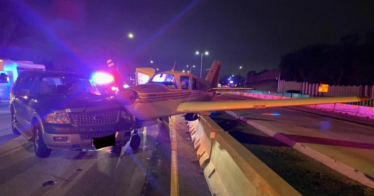 Driver speaks out after plane crashes into her SUV