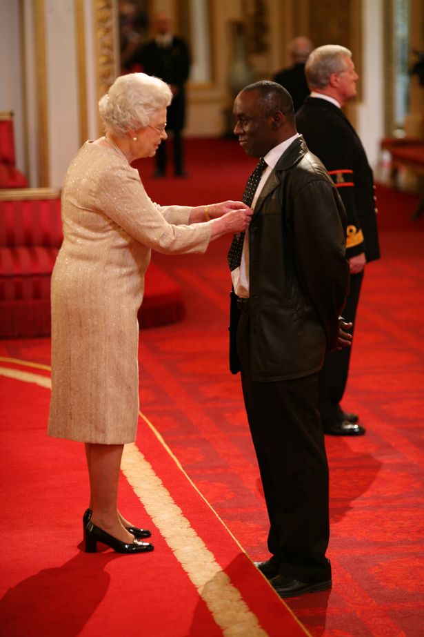 Mr. Alex Wheatle from London is made an MBE