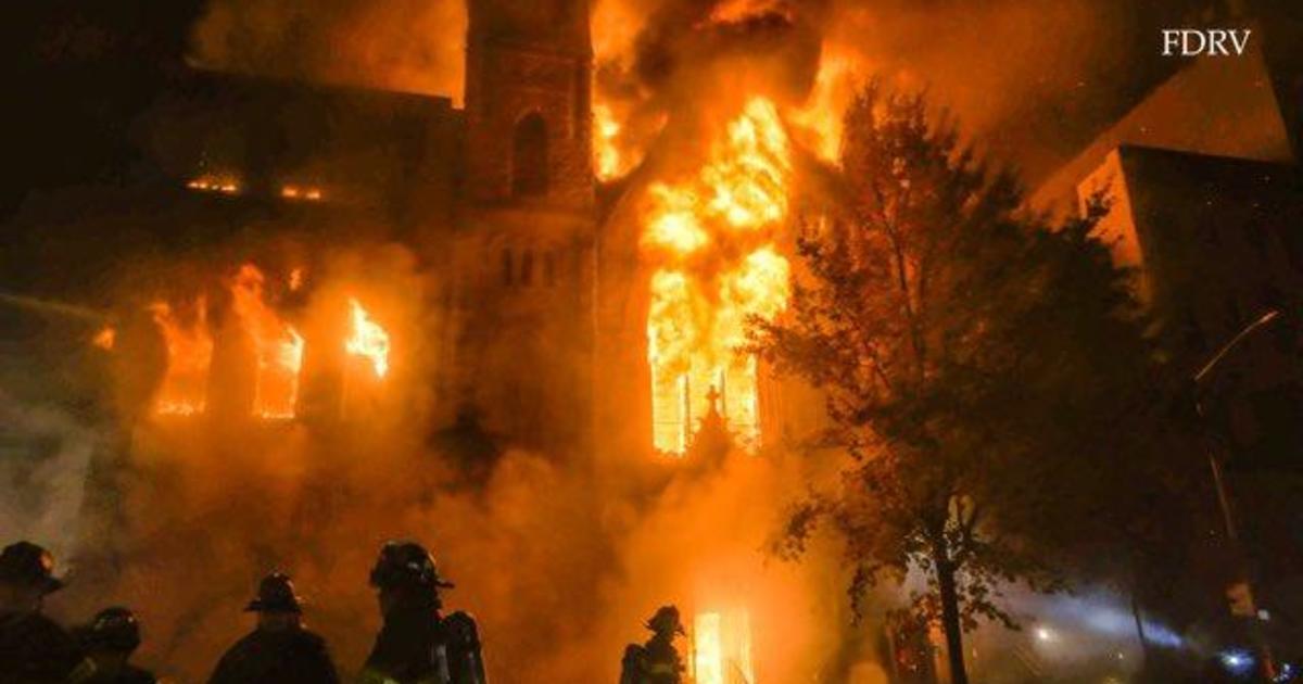 Massive fire devastates historic church, women’s shelter in NYC