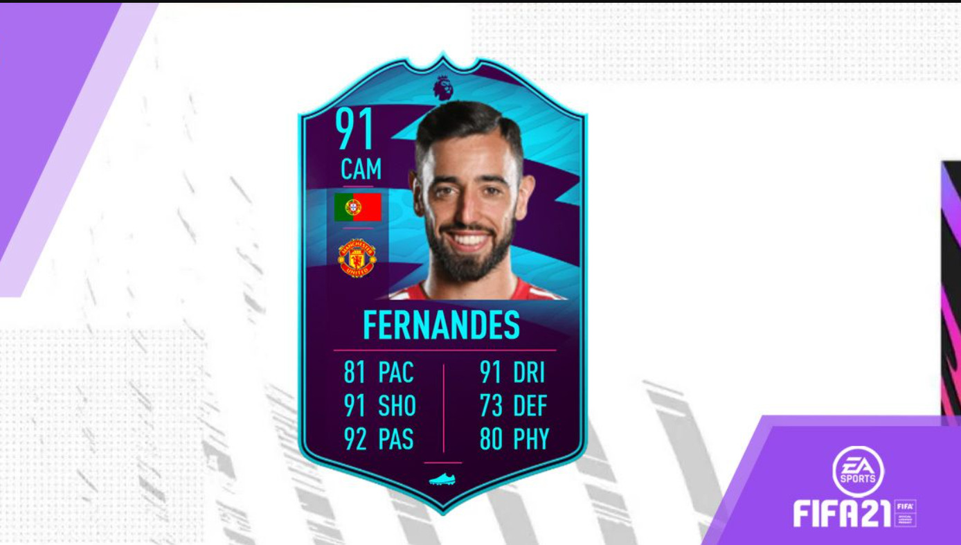 Should You Do The Bruno Fernandes POTM SBC In FIFA 21? Brilliant Card, But Very Expensive